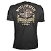 Winchester® Mens Southern Rebel Skull Graphic Short Sleeve T-Shirt Medium Black
