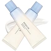 2PC Relief Sun Organic Sunscreen SPF50, Korean Skin Care Solution for All Skin Types, ++++PA++++ Rice and Probiotics (A, Sun Protection Factor (SPF), 50)