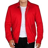 Tzee's James Dean Rebel without a Cause Jacket-James Dean Jacket- Rebel without a Cause Jim Stark red Genuine Cotton jacket