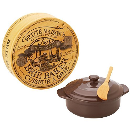 Petite Maison Brie Baker by Wildly Delicious Charcoal Gray