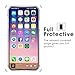 Croazhi iPhone X Case Ultra-Thin Back Case Marble Design Printed Clear Bumper TPU Anti-Scratch for Apple iPhone X/10 (8, iPhone X)