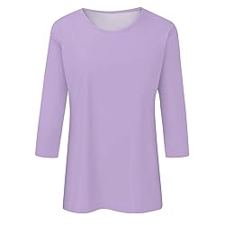 Women's 3/4 Sleeve Tops Women 3/4 Sleeve Tops and