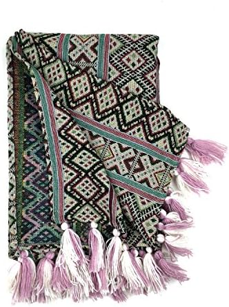Tribalover Blanket Scarf Wrap Throw Blanket With Aztec Pattern