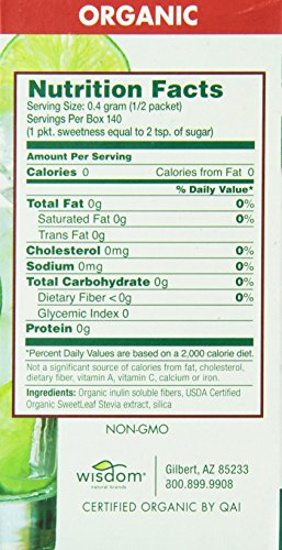 SweetLeaf Organic Stevia Sweetener, 70 (Pack of 12) - Thumbnail 4
