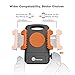 TaoTronics Bike Phone Mount, Bicycle Holder, Universal Cradle Clamp -Fits iPhone 5 / 6 / 6S / 7 / 7 Plus, Galaxy, Pixel / Pixel XL, and More Smartphones - Orange
