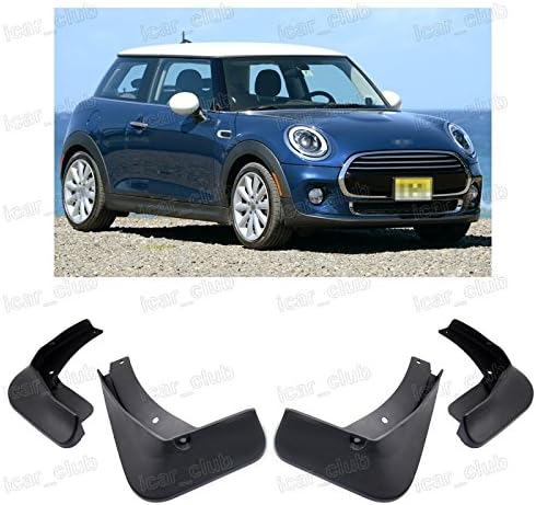 4Pcs Car Mud Flaps Splash Guard Fender Mudguard Front & Rear for 2007-2015 Mini Cooper/Cooper S/ONE