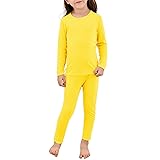 Zando Girls Thermal Underwear Set for Kids 3T-4T