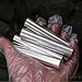F-ber 2pcs Emergency Fire Starter Silver High Purity 99.99% Magnesium Metal Rod Mg Fire Starter Rod for Survival Camping Hiking Traveling 18mm x 100mm (Amazon Shipping)thumb 1