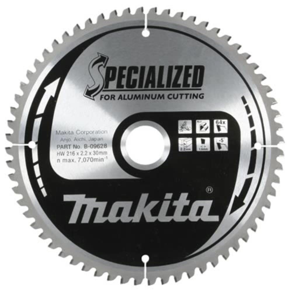Makita B-33299 Specialized Aluminium Cutting Saw Blade 216x30x64T