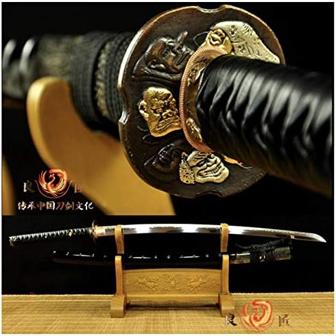 ZenBladesClub Hand Made Top Shihozume Japanese Samurai Katana Sword Battle Ready Razor Sharp