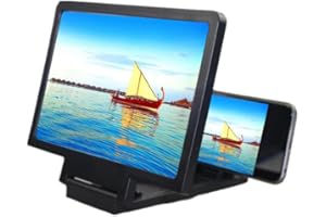 Unrsal Mobile Phone Screen Magnifier Bracket Enlar Stand Eyes ion Folding 3D Video Screen Display Amplifier Expander Reduce E
