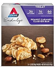 Atkins Endulge Treat Bars, Chocolate Coconut, 1g Sugar, 3g Net Carbs, 7-Ounce, 5-Bars (Packaging May Vary)