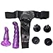 Strap on Dildo for Lesbian Dong with Adjustable Harness Female Masturbation Toys Strap on Harness SM Sex Toy for Women