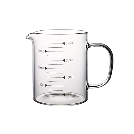 Compra TONGBOSHI Vaso de medición de Vidrio for Hornear Leche ...