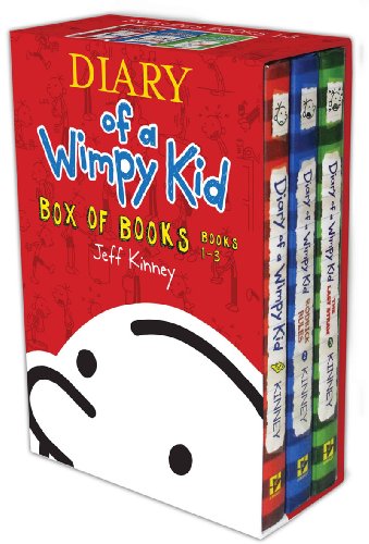 Diary of a Wimpy Kid Box of Books (1-3)