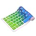 Keyboard Cover Compatible with ASUS PRO P2530UA P2540NV/UA/UB/Old ASUS with Numeric Keypad/VivoBook 15.6'' X540SA/NA X541UA/SA X542BA F542UA X751NA X555LA R540NA -Check Layout with Image 2-Rainbow