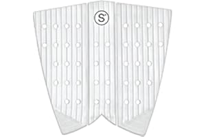SYMPL Surf Traction Pad for Wide Surfboards • Fish & Grovel Boards • 3 Pieces • Maximum 3M Grip • Skimboards, Wakesurfs