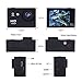 YELIN Action Camera 1080P Waterproof Sport Camera HD Camcorder Underwater Camera with 2 Inch LCD Screen/170 Wide Angle Lens/2 Rechargeable Batteries (Black)