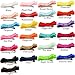 CellElection 50PCS/25Pairs Baby Hair Clips 2.4Inch Grosgrain Ribbon Tiny Hair Bow for Baby Girls Infants Toddlers Kids