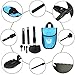 Military Survival Folding Shovel and Pick with Carrying Pouch for Camping, Hiking, Backpacking, Fishing, Tactical Army Surplus Multitool, Trench Entrenching Tool, Car Emergency Shovel