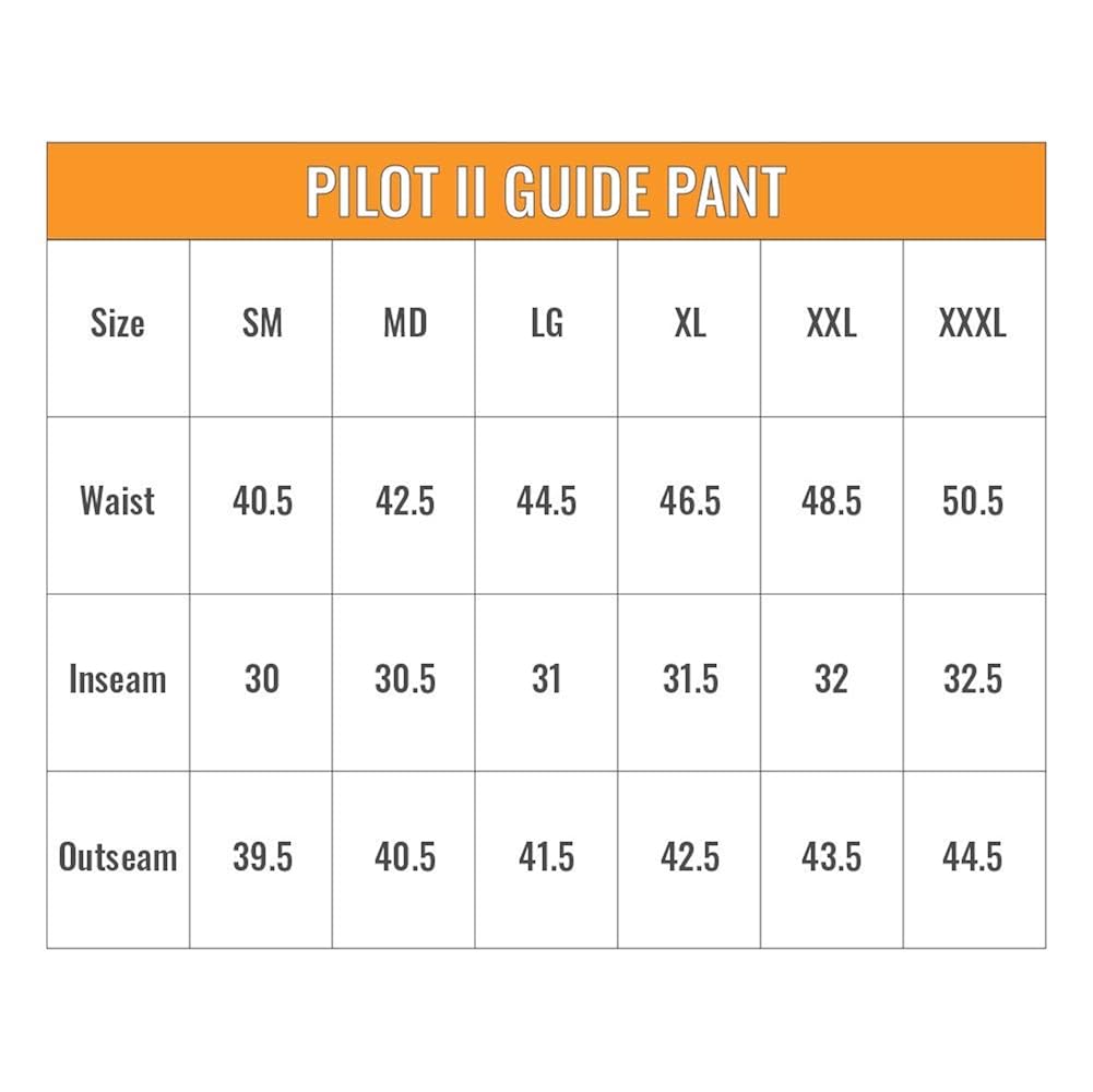 frogg toggs pilot 2 guide pants