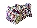 Vera Bradley Small Duffel (Plum Crazy with Solid Plum Interior)