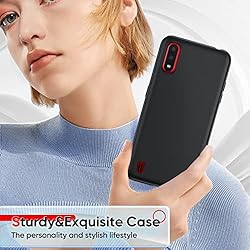 LeYi for Samsung A01 Case, A01 Phone Case with [2
