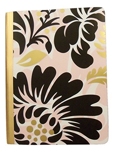 Carolina Pad Studio C College Ruled Foil Cover Composition Book ~ Put it in Neutral (Floral Delight; 7.5