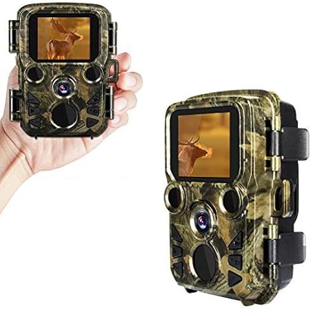 Amazon Co Jp Luckycamトレイルカメラ 監視カメラ 防犯カメラ 人感センサー 10万画素1080p 狩猟ゲームカメラ Ip66 防水防塵仕様 赤外線ledライト搭載 2 0インチtft Lcdスクリーン 60 Pir 暗視カメラ 小型ビデオカメラ 日本語対応 カメラ