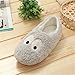 Womens Indoor Warm Fleece Slippers, Ladies Girls Lovely Cartoon Winter Soft Cozy Booties Non-slip Fuzzy Plush Mules Home Bedroom Slip-on Shoes Ankle Boots (US size: 7/8(EUR size: 38/39), Big Eyes)