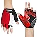 ZOOKKI Cycling Gloves Mountain Bike Gloves Road Racing Bicycle Gloves Light Silicone Gel Pad Riding Gloves Half Finger Biking Gloves Men/Women Work Gloves
