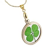 Clovers Online Good Luck Preserved Four Leaf Clover