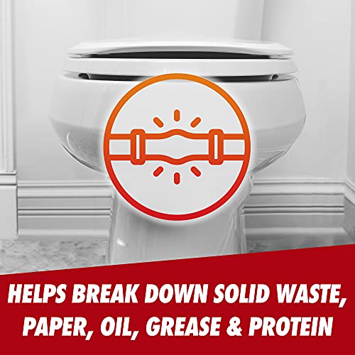 Drano Advanced Septic Tank Treatment, 3 Pouches, 4.5 oz (Pack of 2