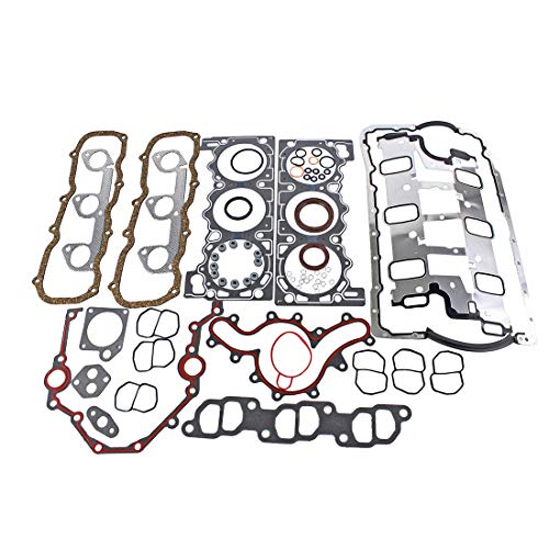 DNJ FGS4024 Full Gasket Set for 1997-2000 Ford, Mazda Aerostar, B4000, Explorer 4.0L V6 12V OHV 245cid