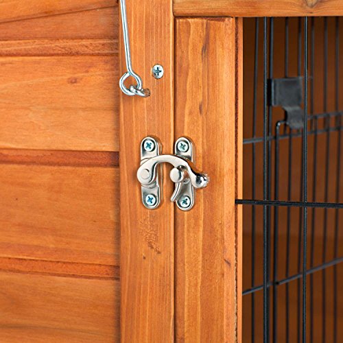 image for Prevue Hendryx 461PEN Pet Products Rabbit Playpen, Large, Natural