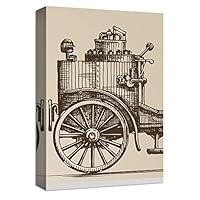 Canvas Wall Art Cute Cat Canvas Prints Home Artwork Decoration for Living Room,Bedroom - 12x18 inches