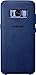 Samsung Original S8 Alcantara Back Phone Case Cover - Blue,EF-XG950ALEG