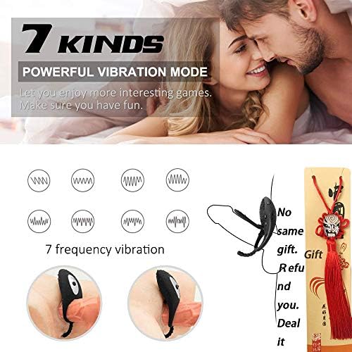 Men Vibration Collars Delay Pre-Mature E-Jaculation Lock Fine Ring