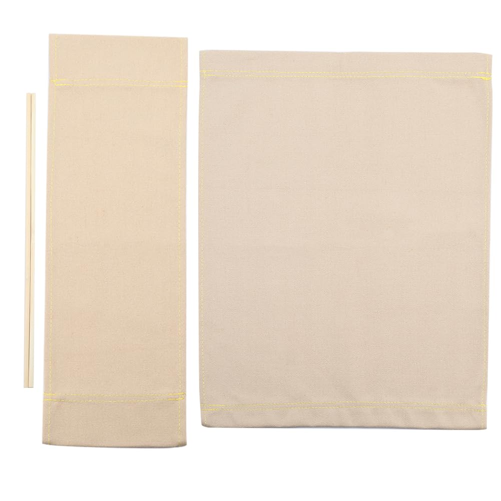 Photo 1 of GORGECRAFT 19~20x7~15" Chair Canvas Replacement Beige Casual Director Movie Chair Covers Kit Seat and Back with Two Wood Stick Easy to Clean Folding Chair for Home Patio Supplies Furniture Accessories