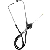 Toddmomy Leak Detection Rod for Water Pipes - Underground Water Leak Listening Device with Precise Pipe Tester for Household and Industrial Use