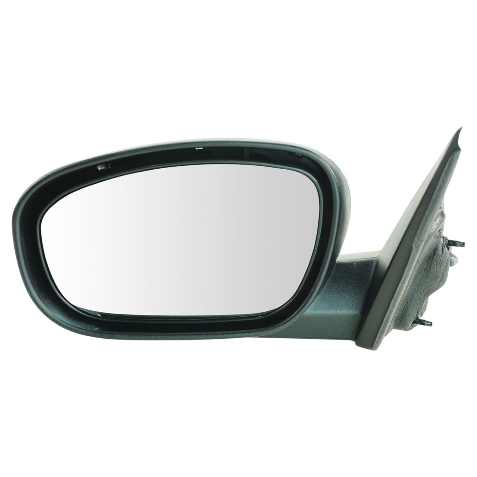 TRQ Driver Side Mirror Assembly Electric Adjustment Heated No Memory Chrome Compatible with 2006-2009 Chrysler 300 2008-2008 Dodge Charger CH1320284 CH1320340 CH1320352 Image