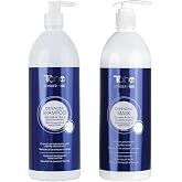 Tahe Defender Kit - Shampoo 1000ml + Mask 1000ml For Blonde Hair, With Coconut Oil and Marine Keratin