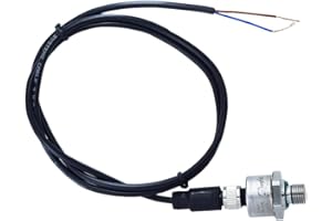Industrial Pressure Transmitter Only (Pressure Transmitter with Wire, Range: 0-16 bar / 0-232 psi) for Agriculture, Water Tre