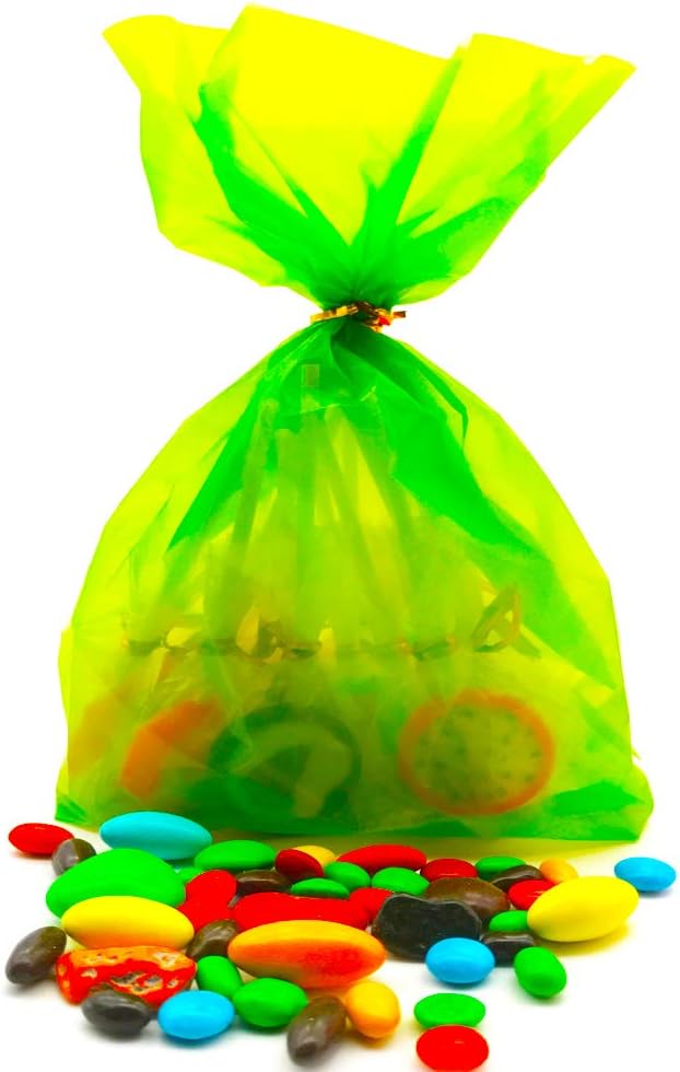 Clear Cello Treat Bags (Pack of 100) Cellophane Bags for