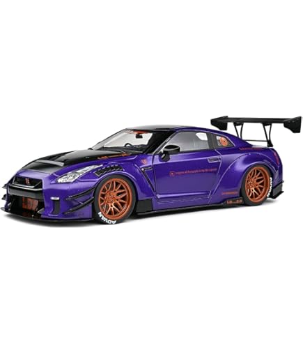 Amazon.com: SOLIDO - NIS GT-R (R35) LBWK - 2020-1/43 : Arts