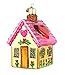 Old World Christmas Sweetheart Cottage Glass Ornament