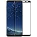 Galaxy S8+ Screen Protector, Wesoo Tempered Glass Curved Edge Full Coverage 3D Screen Protector for Samsung Galaxy S8+ Plus (6.2 inch)
