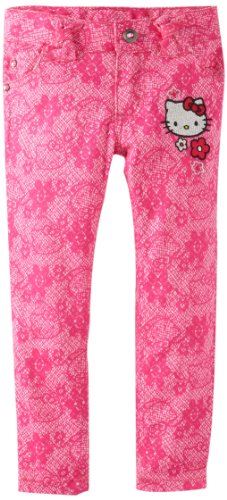 Hello Kitty Girls' Pink Denim Pant