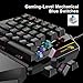 GameSir GK100 Wired One-Handed Mechanical Gaming Keyboard Windows PC GameSir X1, LED Backlit Portable Mini Game Keypad LOL/PUBG/Fortnite/Wow/Dota/OW, Plug Playthumb 1