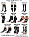 SB SOX Compression Knee Brace - Great Support That Stays in Place - Perfect for Recovery, Everyday Use - Best Treatment for Pain Relief, Meniscus Tear, Arthritis (Black/Gray, X-Large)